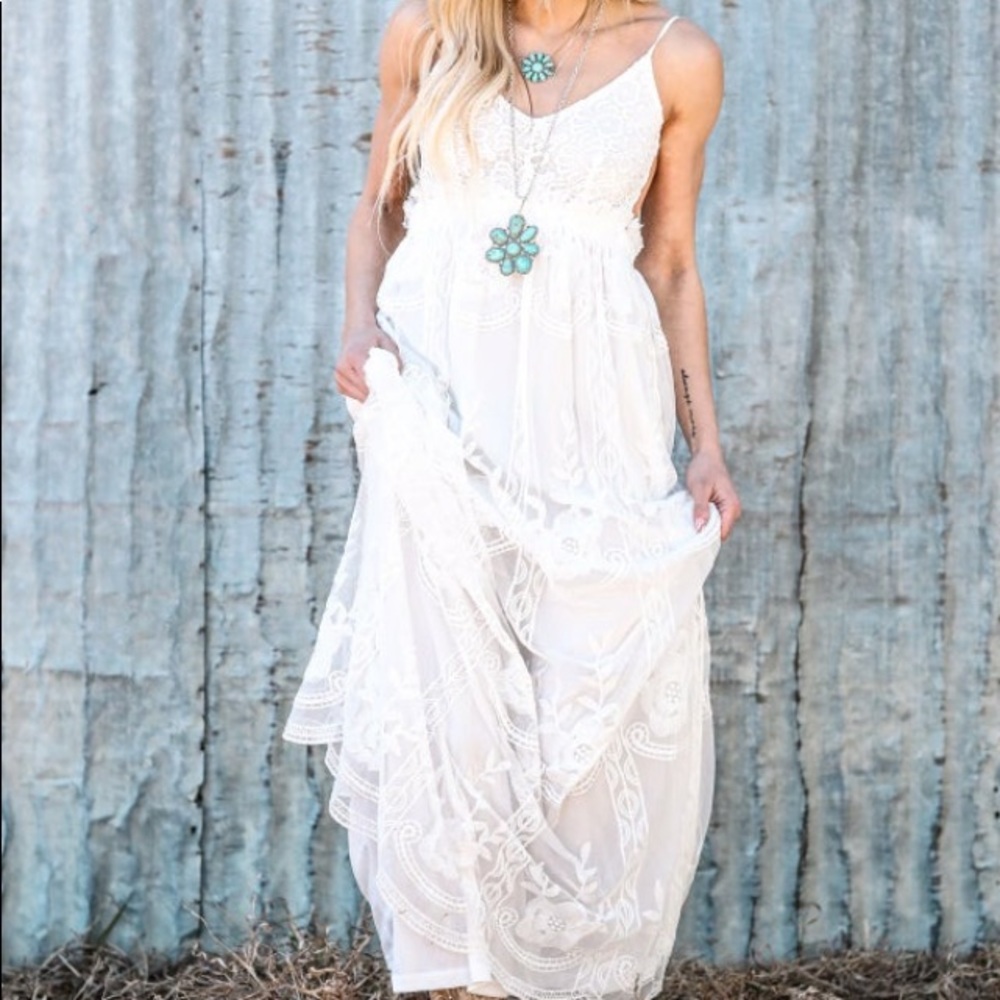 Brand New Ivory Lace Dress